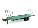Platform trailers and semi-trailers
