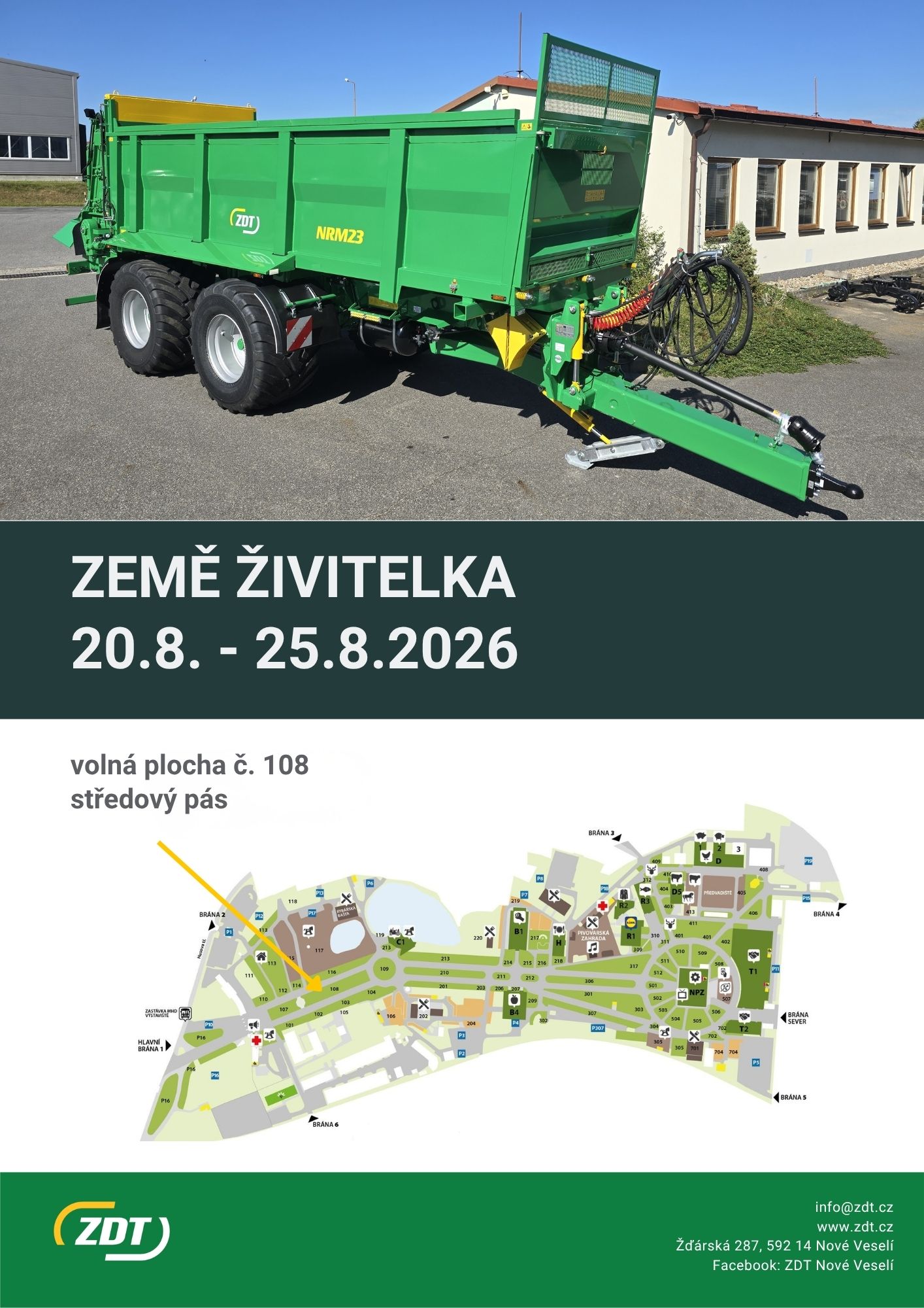 Země živitelka 2026